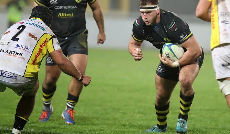 RIBALDI IN PANCHINA CON LE ZEBRE NEL DERBY DI URC
