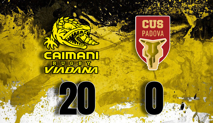 VITTORIA A TAVOLINO PER I CAIMANI CONTRO IL CUS PADOVA