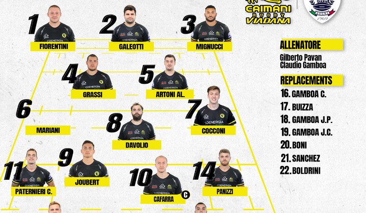 CAIMANI: ULTIMA DI CAMPIONATO CONTRO I VENETI DEL MOGLIANO RUGBY