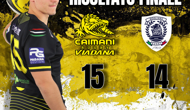 I CAIMANI CHIUDONO IN BELLEZZA: BATTUTO IL MOGLIANO RUGBY
