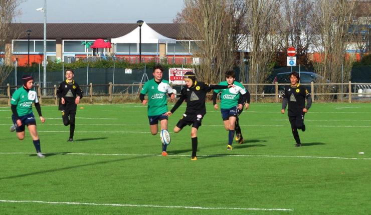 L'Under 14 del Rugby Viadana 1970 al primo Torneo Nazionale Zebre-Erreà