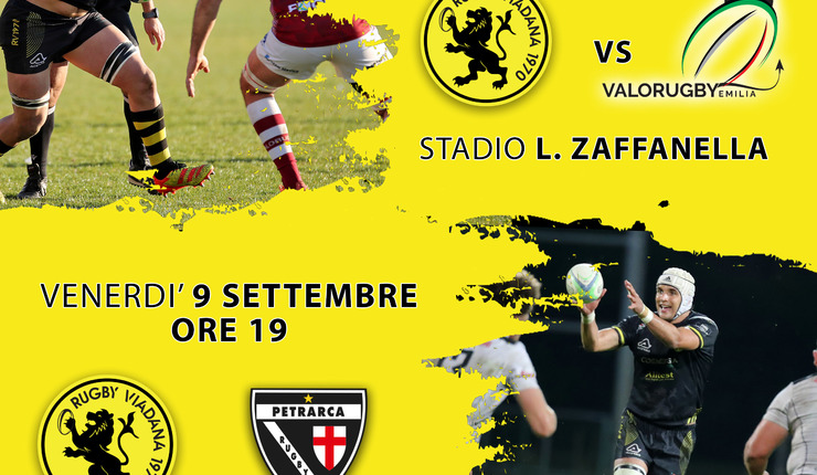 FISSATE LE AMICHEVOLI PRE STAGIONE DEL RUGBY VIADANA 1970