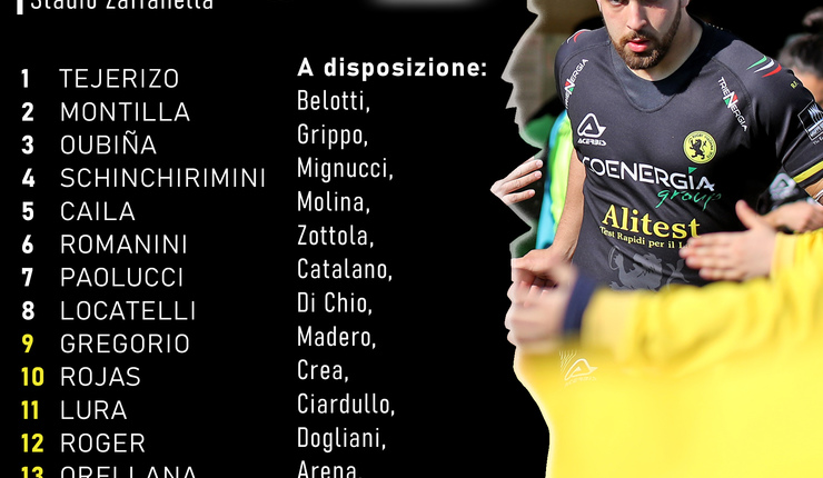 VIADANA-VALORUGBY: LA FORMAZIONE DEI GIALLONERI 