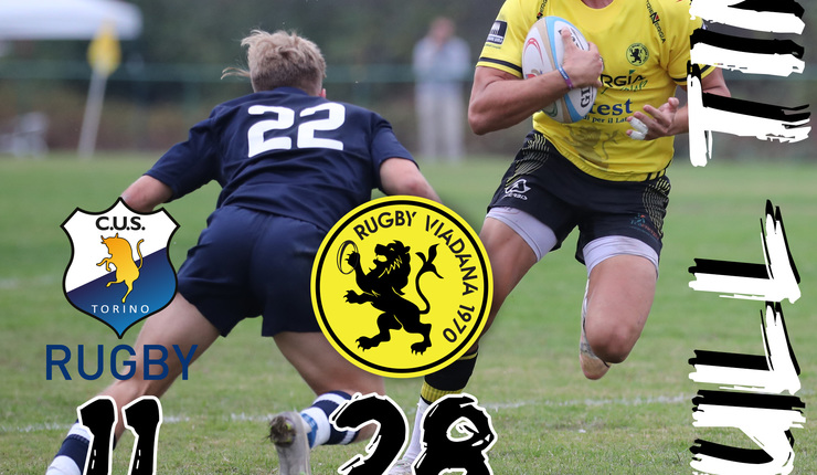 IL RUGBY VIADANA 1970 FA 2 SU 2. BATTUTO IL CUS TORINO