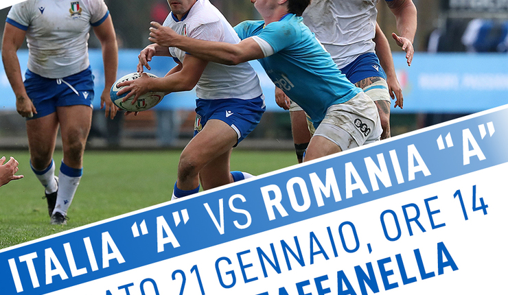 IL 21 GENNAIO ALLO STADIO ZAFFANELLA IL MATCH TRA ITALIA "A" E ROMANIA "A"